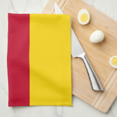 Linge De Cuisine Drapeau de l'Ossétie du Nord (Quart Plié)