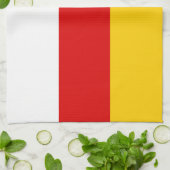 Linge De Cuisine Drapeau de l'Ossétie du Sud (Plié)