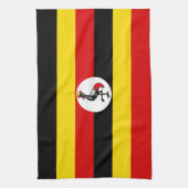 Linge De Cuisine Drapeau de l'Ouganda (Vertical)