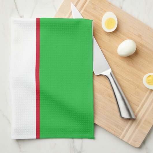 Linge De Cuisine Drapeau de l'Ouzbékistan (Quart Plié)