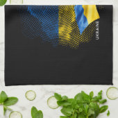 Linge De Cuisine Drapeau de l'Ukraine (Plié)