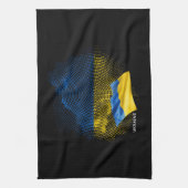 Linge De Cuisine Drapeau de l'Ukraine (Vertical)