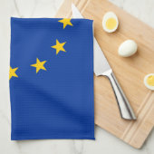 Linge De Cuisine Drapeau de l'Union européenne (Quart Plié)