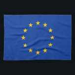 Linge De Cuisine Drapeau de l'Union européenne<br><div class="desc">Drapeau patriotique de l'Union européenne.</div>