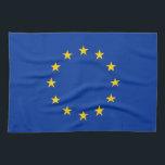 Linge De Cuisine Drapeau de l'Union européenne<br><div class="desc">Drapeau patriotique de l'Union européenne.</div>