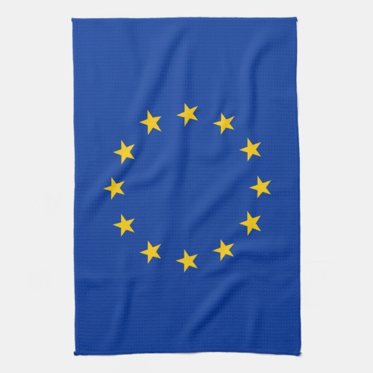 Linge De Cuisine Drapeau de l'Union européenne (Vertical)