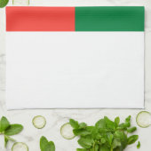 Linge De Cuisine Drapeau de Madagascar (Plié)