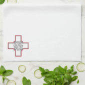 Linge De Cuisine Drapeau de Malte (Plié)
