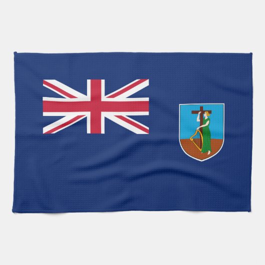 Linge De Cuisine Drapeau de Montserrat (Horizontal)