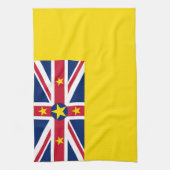 Linge De Cuisine Drapeau de Niue (Vertical)