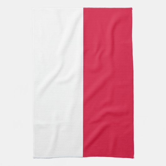 Linge De Cuisine Drapeau de Pologne (Vertical)