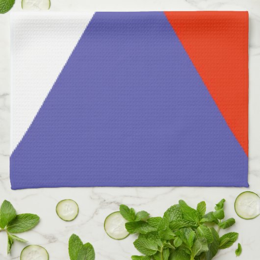 Linge De Cuisine Drapeau de République Tchèque (Plié)