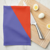 Linge De Cuisine Drapeau de République Tchèque (Quart Plié)