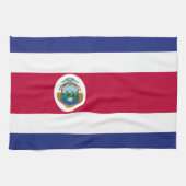Linge De Cuisine Drapeau de Rican de côte (Horizontal)