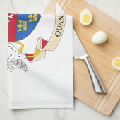 Linge De Cuisine Drapeau de Saint-Barthélemy (Quart Plié)