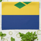 Linge De Cuisine Drapeau de Saint-Vincent (Plié)
