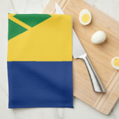 Linge De Cuisine Drapeau de Saint-Vincent (Quart Plié)