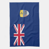 Linge De Cuisine Drapeau de Sainte-Hélène (Vertical)