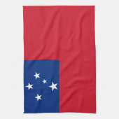 Linge De Cuisine Drapeau de Samoa (Vertical)