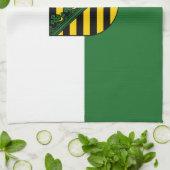 Linge De Cuisine Drapeau de Saxe (Plié)