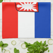 Linge De Cuisine Drapeau de Schleswig-Holstein (Plié)