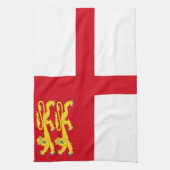 Linge De Cuisine Drapeau de Sercq (Vertical)