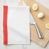 Linge De Cuisine Drapeau de Singapour (Quart Plié)