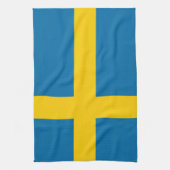 Linge De Cuisine Drapeau de Suède (Vertical)