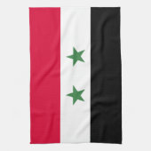 Linge De Cuisine Drapeau de Syrie (Vertical)
