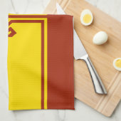 Linge De Cuisine Drapeau de Tchouvachie (Quart Plié)