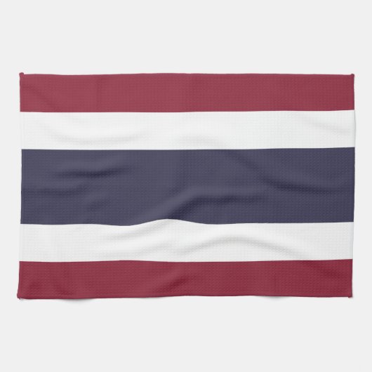 Linge De Cuisine Drapeau de Thaïlande (Horizontal)