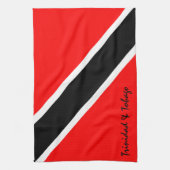 Linge De Cuisine Drapeau de Trinité-et-Tobago (Vertical)