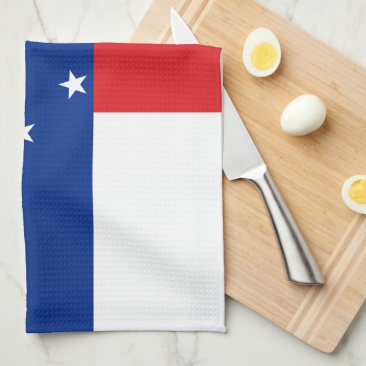 Linge De Cuisine Drapeau des Antilles Pays-Bas (Quart Plié)