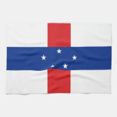 Linge De Cuisine Drapeau des Antilles Pays-Bas (Horizontal)