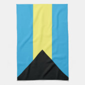 Linge De Cuisine Drapeau des Bahamas (Vertical)