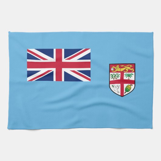 Linge De Cuisine Drapeau des Fidji (Horizontal)