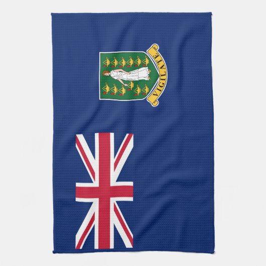 Linge De Cuisine Drapeau des îles Vierges britanniques (Vertical)