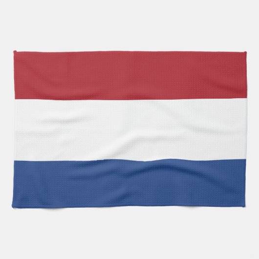 Linge De Cuisine Drapeau des Pays-Bas (Horizontal)