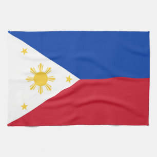 Linge De Cuisine drapeau des Philippines