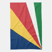 Linge De Cuisine Drapeau des Seychelles (Vertical)