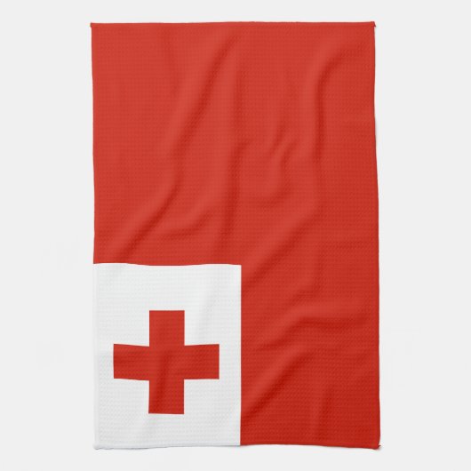 Linge De Cuisine Drapeau des Tonga (Vertical)