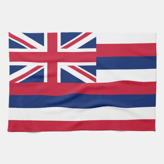 Linge De Cuisine Drapeau d'État d'Hawaii (Horizontal)
