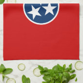 Linge De Cuisine Drapeau d'état du Tennessee (Plié)