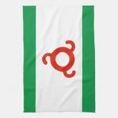 Linge De Cuisine Drapeau d'Ingushetia (Vertical)