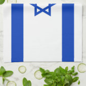 Linge De Cuisine Drapeau d'Israël (Plié)