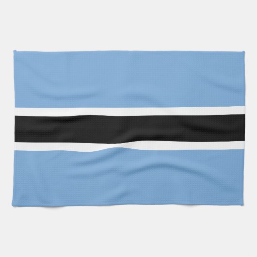 Linge De Cuisine Drapeau du Botswana (Horizontal)