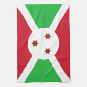 Linge De Cuisine Drapeau du Burundi patriotique (Vertical)