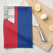 Linge De Cuisine drapeau du Cambodge (Quart Plié)