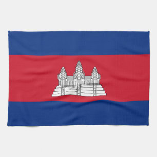 Linge De Cuisine drapeau du Cambodge