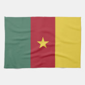 Linge De Cuisine drapeau du Cameroun (Horizontal)